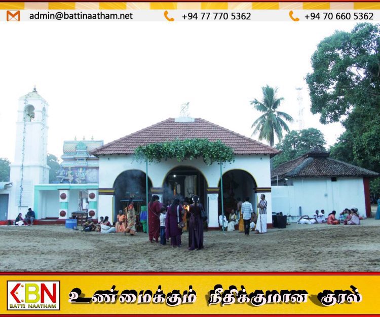சின்னக்கதிர்காமம் எனப்போற்றப்படும் மண்டூர் கந்திசுவாமி ஆலய வருடாந்த உற்சவம் ஆரம்பம்