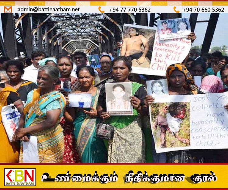 காணாமல் ஆக்கப்பட்டோருக்கான சர்வதேச தினம் இன்று; நீதிக்காக தொடரும் காத்திருப்பு