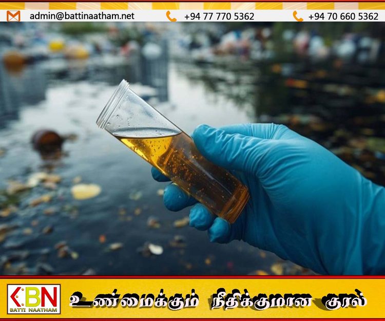 களனி கங்கையில் இரசாயனப் பொருட்கள் கலப்பு