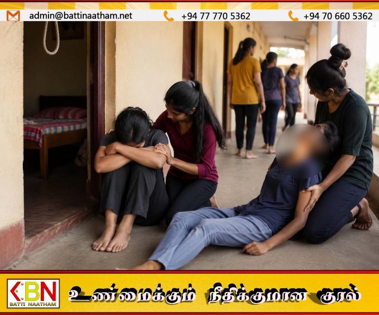 கல்லடி சுவாமி விபுலானந்தா கல்லூரி மாணவி  தற்கொலை; அதிர்ச்சியில் இரு மாணவிகள் மயக்கம் – மட்டக்களப்பில் 7 மாதங்களில் 84 தற்கொலைகள்