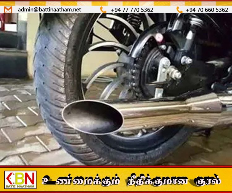 அதிகம் சத்தம் எழுப்பும் மோட்டார் சைக்கிள்கள் தொடர்பில் அறிவுறுத்தல்