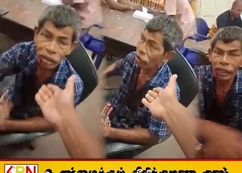 NIC இல்லையென அழைத்து சென்று பொலிஸ் தனது தந்தையை தாக்கியதாக மகன் குற்றச்சாட்டு-குடித்துவிட்டு பிரச்சனை செய்ததாக பொலிஸ் விளக்கம்