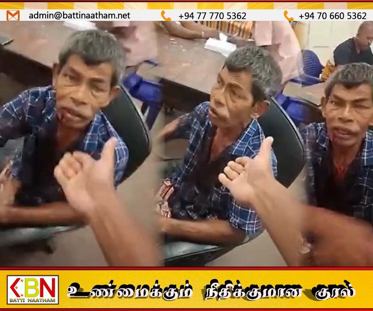 NIC இல்லையென அழைத்து சென்று பொலிஸ் தனது தந்தையை தாக்கியதாக மகன் குற்றச்சாட்டு-குடித்துவிட்டு பிரச்சனை செய்ததாக பொலிஸ் விளக்கம்