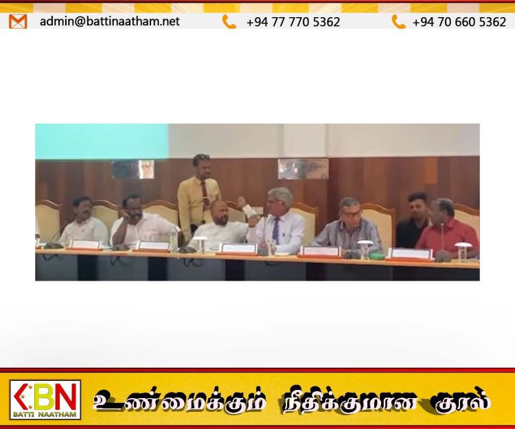மன்னார் ஒருங்கிணைப்புக்குழுக் கூட்டத்தில் ரிஷாட் – ஜெகதீஸ்வரன் கருத்து மோதல்!