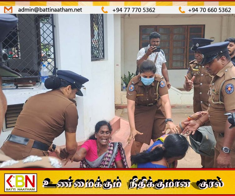 ‘ஓ.எம்.பி.யின் ஏமாற்று நாடகம் இனியும் வேண்டாம்’; காணாமலாக்கப்பட்டோரின் போராட்டத்தில் பதற்றம்