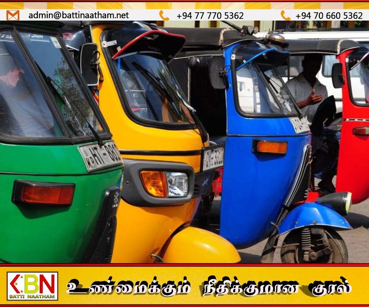 முச்சக்கர வண்டி ஓட்டும் வயதை 40 ஆக உயர்த்த திட்டம்