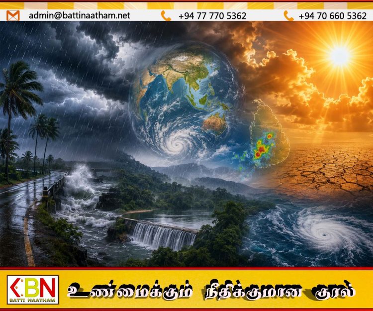 06ஆம் திகதி வரை வடக்கு, கிழக்கில் மழை; பின்னர் கடும் வெப்பம், அதன்பின் அதிக மழை – பிரதீபராஜா எச்சரிக்கை