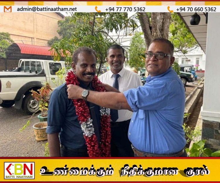 கிழக்கு மாகாண சுதேச மருத்துவ திணைக்களத்தின் பிரதி மாகாண ஆணையாளராக வைத்தியர் அன்டன் அனஸ்டீன் கடமையேற்பு