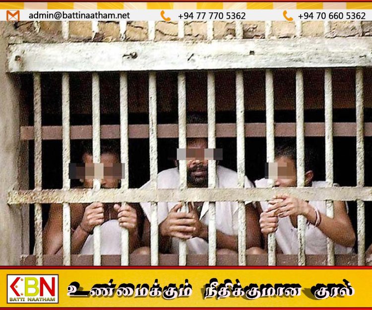 இலங்கை சிறைகளில் உள்ளோரின் 72% பேர் தண்டனை விதிக்கப்படாத விளக்கமறியல் கைதிகள்