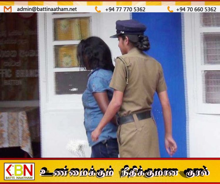 மட்டக்களப்பில் படிக்க வந்த வீட்டில் கைவரிசை காட்டிய யுவதி கைது