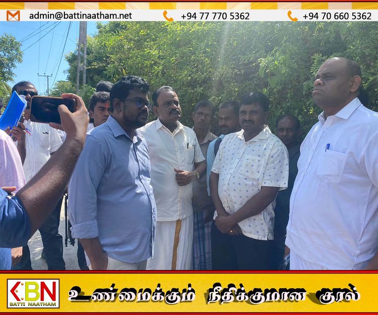 செங்கலடி பிரதேச செயலகத்திற்கு முன்பாக போராட்டம் முன்னெடுப்பு