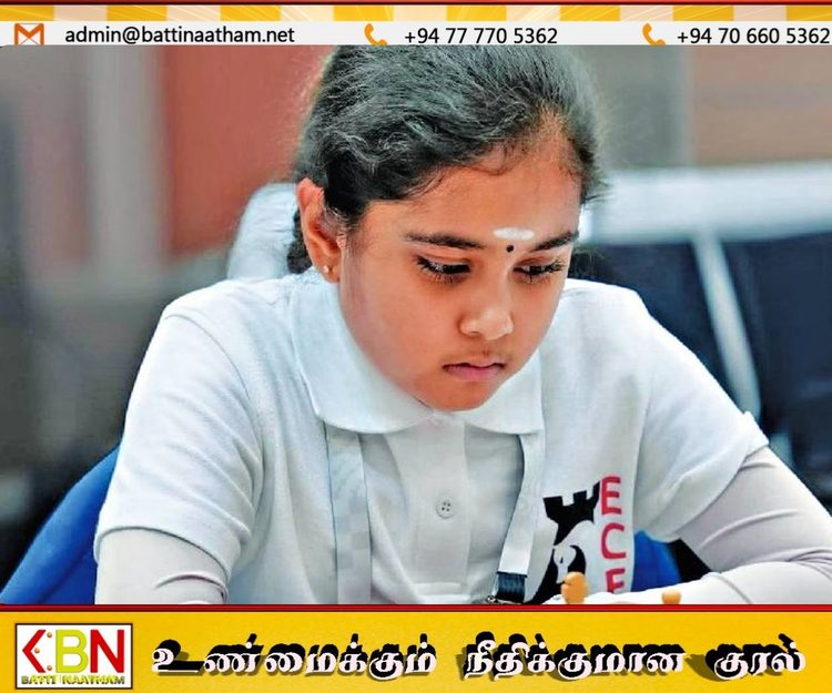 11 வயதில் உலக சாதனை படைத்த தமிழ் சதுரங்க வீராங்கனை போதனா சிவானந்தன்!
