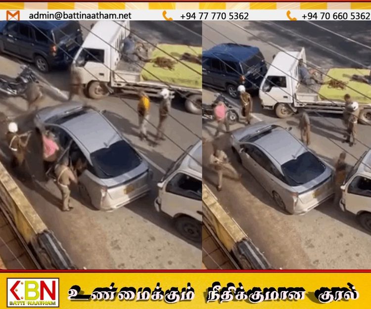 பொலிஸாரின் கட்டளையை மீறி தப்பிய சொகுசு கார் மீது துப்பாக்கிச் சூடு; மூவர் கைது