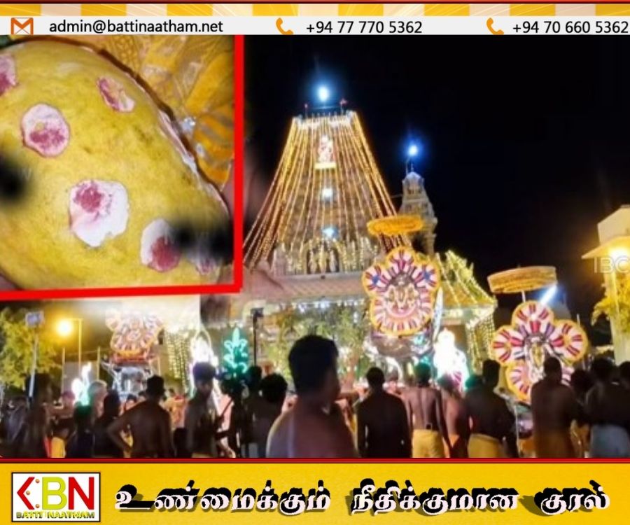 யாழில் 11 இலட்சம் ரூபாய்க்கு ஏலம் போன மாம்பழம்!