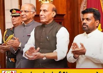 இலங்கையுடன் மூன்று பாதுகாப்பு ஒப்பந்தங்கள்; ராஜ்நாத் சிங் முன்னிலையில் கைச்சாத்து!