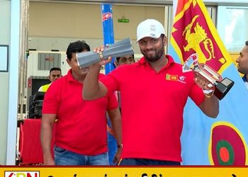 உலக அல்டிமேட் செம்பியன் பட்டம் வென்ற ருமேஷ் தரங்க நாடு திரும்பினார்!