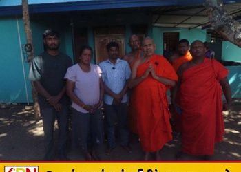 சவூதியில் தண்டனை எதிர்கொள்ளும் சிவராசா அனோஜனின் குடும்பத்தினரை சந்தித்த சீலரத்ன தேரர்!