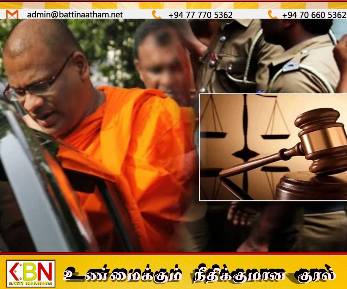 ஞானசார தேரரை கைது செய்து நீதிமன்றில் ஆஜர்படுத்த பிடியாணை!