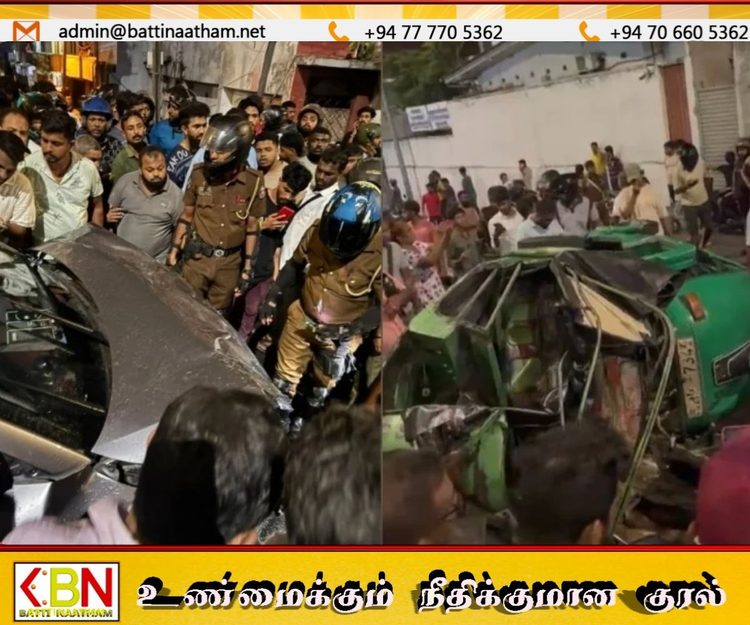 மட்டக்குளி விபத்து – “கார் தானாகவே வேகம் அதிகரித்தது” என ஓட்டுநர் வாதம்!