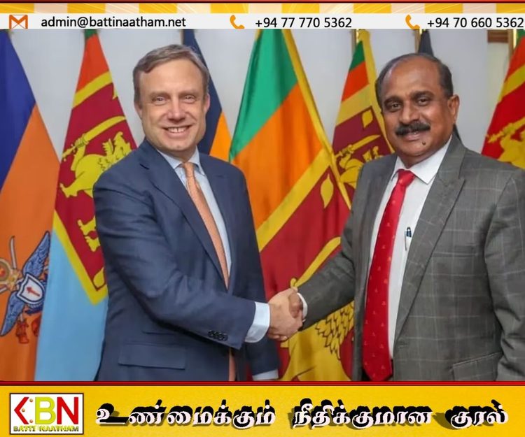 அமெரிக்க தூதுவர் – பாதுகாப்பு பிரதி அமைச்சர் இடையில் சந்திப்பு!