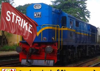 புகையிரத ஊழியர்களின் 48 மணி நேர பணிப்புறக்கணிப்பு ஆரம்பம்!