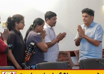 அனோஜனின் பெற்றோரை சந்தித்தார் சஜித் – விடுதலைக்கு உதவவும் உறுதி!