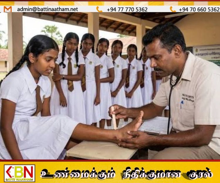 கல்முனை பாடசாலையில் மாணவர்களுக்கு பாலியல் தொல்லை கொடுத்ததாக குற்றச்சாட்டு; சுகாதார பரிசோதகர் கைது!