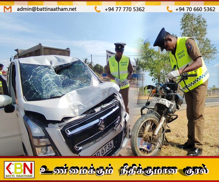 கிளிநொச்சி விபத்தில் ஒருவர் உயிரிழப்பு