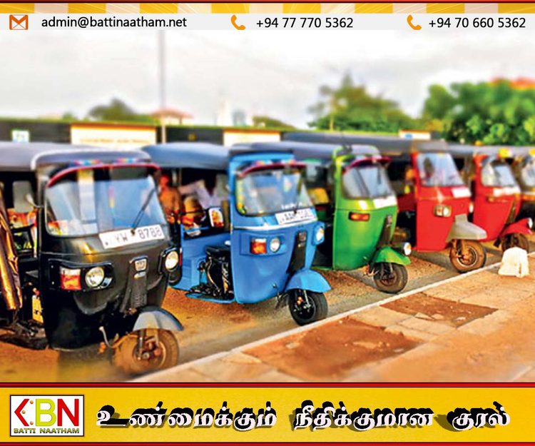 முச்சக்கர வண்டி ஓட்டுநர் வயது 25–35 ஆக மாற்ற பரிந்துரை