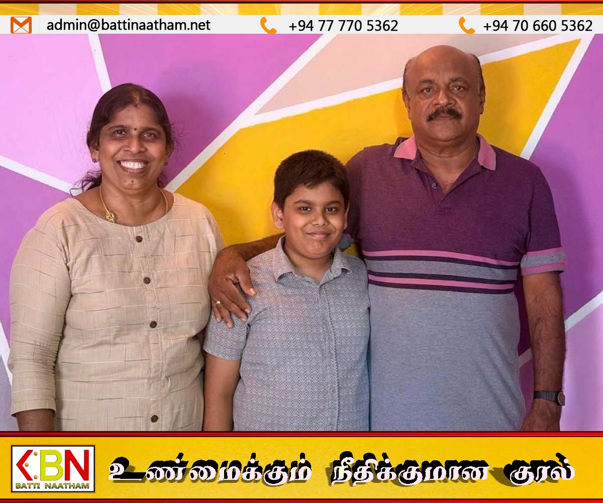 புலமைப்பரிசில் பரீட்சையில் மிக்கேல் கல்லூரிக்கு பெருமை சேர்த்த அகர்வின்