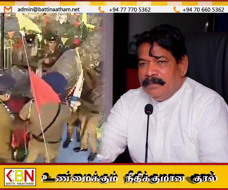 திலீபன் சிலை அகற்றப்பட்ட சம்பவத்திற்கும் அரசாங்கத்திற்கும் தொடர்பில்லை; அமைச்சர் சந்திரசேகர்