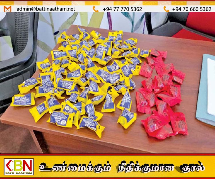திருகோணமலையில் போதை லேகியம் விற்ற ஆறு கடைகள் சிக்கியது