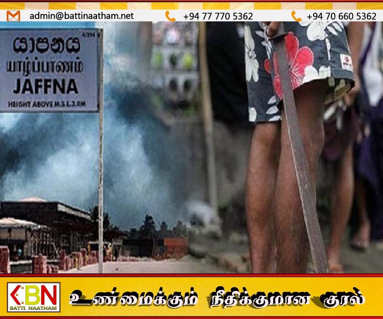 ஊர்காவற்துறை நீதிமன்ற சாட்சி மீது வாள்வெட்டு தாக்குதல்; நால்வர் கைது