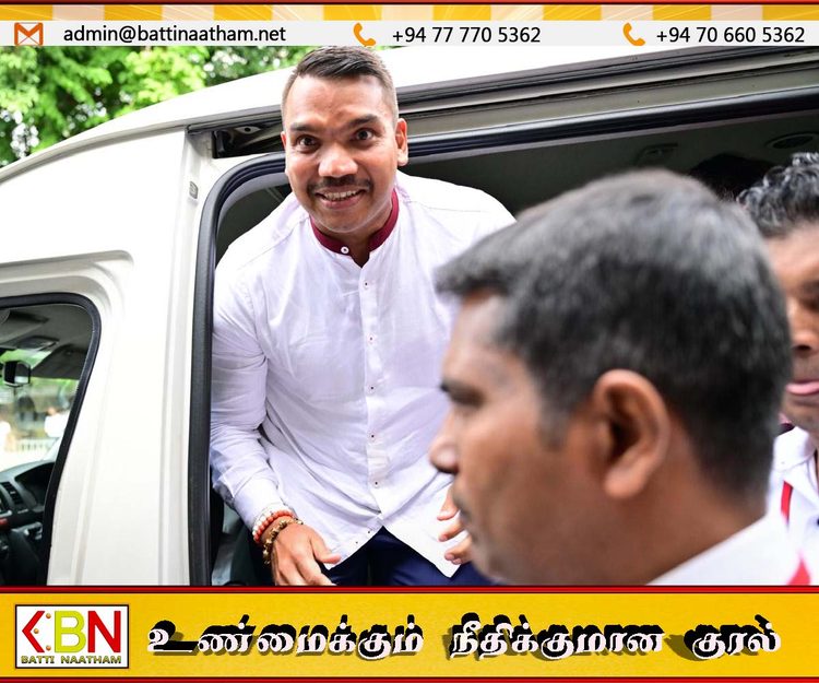 நாமல் ராஜபக்சவுக்கு வீட்டிலிருந்து கொண்டுவரும் உணவை சாப்பிட அனுமதி