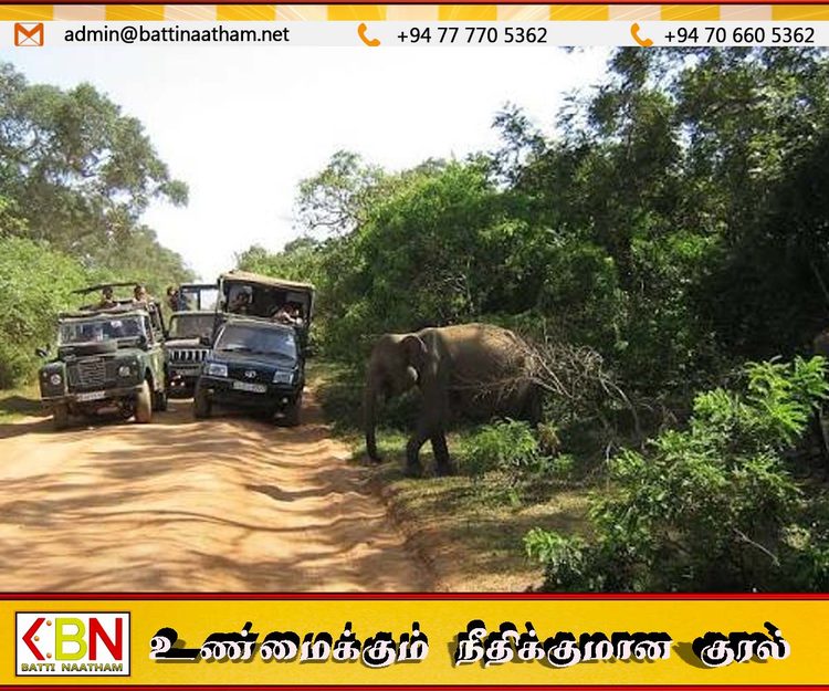 யால தேசிய வனத்தின் இரண்டு வலயங்களுக்கு பூட்டு