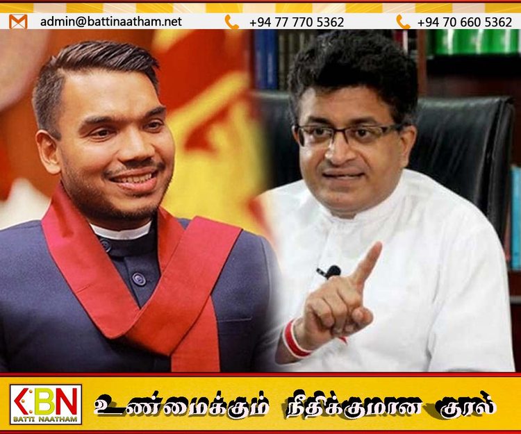 நாமல் இலஞ்சம் பெறவில்லை…அவருக்கு 8 இலட்சம் டொலர் பரிசாக வழங்கப்பட்டது; கம்மன்பில