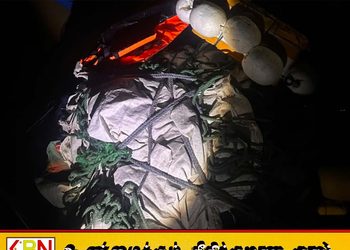 சம்பூரில் அனுமதியற்ற சுருக்கு வலை பறிமுதல்
