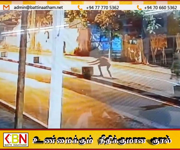 மட்டு நகர் புறத்திலுள்ள பூச்சட்டிகளை சேதப்படுத்தும் நபர்கள்