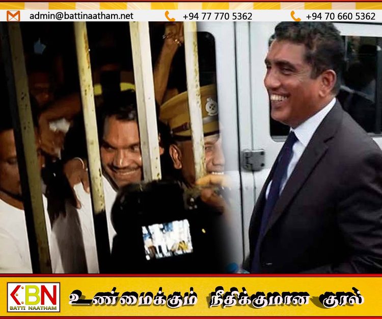 நாமலுக்கு விளக்கமறியல்- ஜோன்ஸ்டன் பெர்னாண்டோவுக்கு பிணை