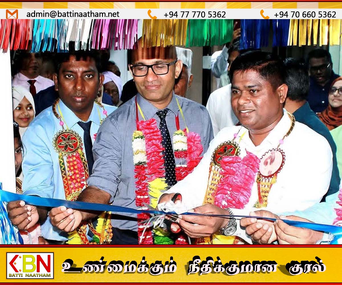 ஏறாவூர் ஆதார வைத்தியசாலையில் டயாலிசிஸ் பிரிவு திறப்பு; தாஸிம் ஹாஜியாருக்கு முன்னாள் அமைச்சர் சுபையிர் பாராட்டு!