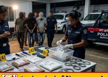 4 கிலோவுக்கும் அதிகமான போதைப்பொருட்களுடன் மூவர் கைது!