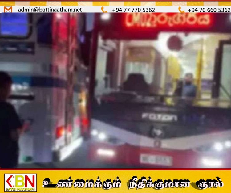 மெட்ரோ பஸ்ஸை திட்டமிட்டு மோதச் செய்து விபத்து; தனியார் சொகுசு பஸ் சாரதி கைது!