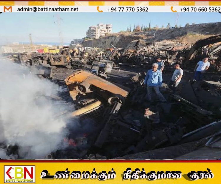 தெற்கு லெபனானில் இஸ்ரேல் வான்வழித் தாக்குதல்; பல பகுதிகளில் தீவிர குண்டுவீச்சு