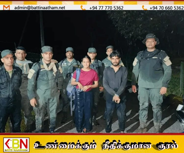 கண்டி ஹந்தானை மலைத்தொடரில் சிக்கித் தவித்த இருவர் இராணுவத்தினரால் பத்திரமாக மீட்பு!