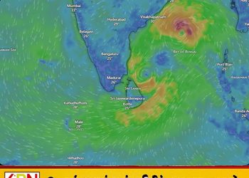வங்காள விரிகுடாவில் உருவானது சூறாவளி; மீனவர்களுக்கு சிவப்பு எச்சரிக்கை!