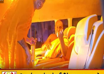 அதிநவீன வாகனங்களில் பயணிக்கும் ஆசை துறந்த தேரர்கள்!