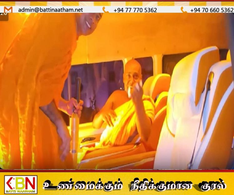 அதிநவீன வாகனங்களில் பயணிக்கும் ஆசை துறந்த தேரர்கள்!