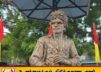 தீலீபனின் சிலை நிறுவப்பட்டமை தொடர்பில் நால்வருக்கு அழைப்பாணை