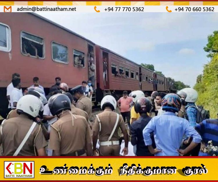 ரயிலில் மோதி வெளிநாட்டுப் பிரஜை உயிரிழப்பு