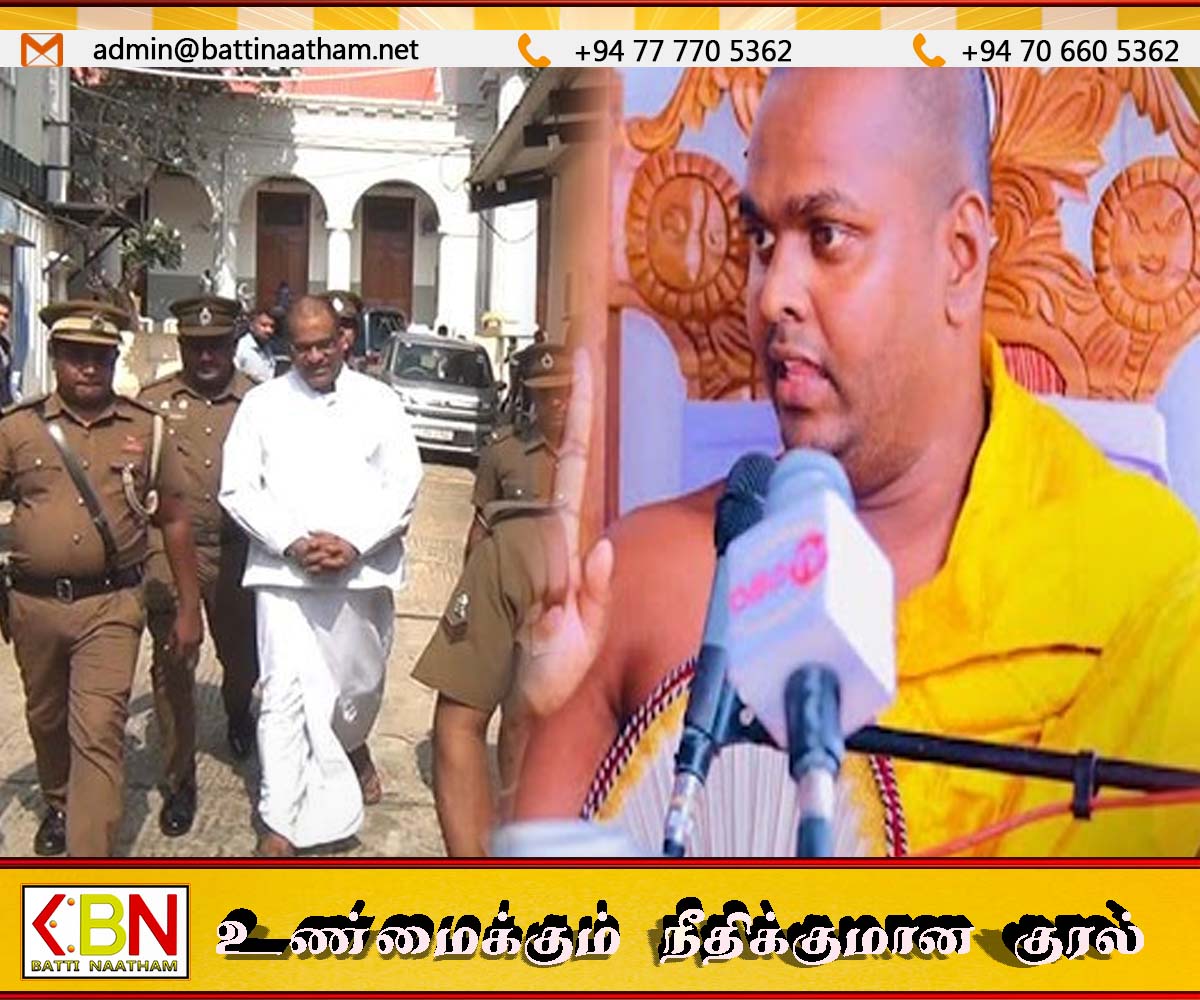 “விஷம் அருந்தி உயிரை மாய்க்கப்போவதாக ஞானசார தேரர் கூறினார்!”; பௌத்த துறவி அதிர்ச்சித் தகவல்